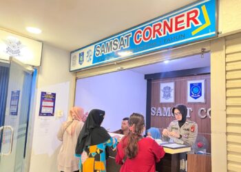 Samsat Corner BTC Pangkalping, Layani Pembayaran Pajak Kendaraan semua Wilayah di Babel