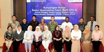 Turut Didampingi Senator Dinda Rembulan, BAP DPD RI Tindaklanjuti IHPS 2024 ke BPK Perwakilan Babel