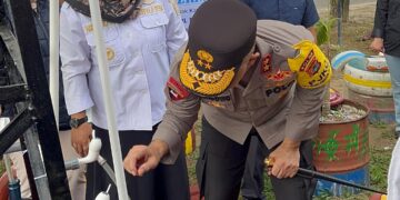 Resmikan Sumur Bor Di Dua Desa, Kapolda Babel: Semoga ini bermanfaat bagi masyarakat