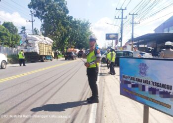 Lebih Sepekan Operasi Keselamatan Menumbing 2025 di Babel, 839 Kendaraan Ditilang Langgar Lalu Lintas