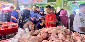 Satgas Pangan Polda Babel Cek Langsung Harga dan Stok Bapok di Pasar Tradisional Pangkalpinang