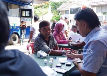 Warga Tanjung Ketapang Manfaatkan Berobat Gratis di Mobil Sehat PT Timah, Berharap Bisa Datang Kembali