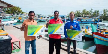 Difasilitasi PT Timah, Ratusan Nelayan di Kabupaten Bangka Jadi Peserta BPJS Ketenagakerjaan