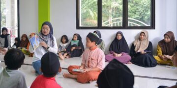 Keceriaan Anak Yatim dan Piatu di Bangka Barat Bersama Sobat Aksi Ramadan BUMN dan PT Timah Berbagi