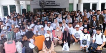 Hari Terakhir Mudik Gratis Bersama PT Timah, 177 Peserta Diberangkatkan Menuju Pulau Bangka
