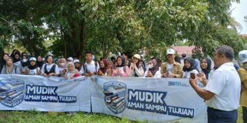 Rombongan Mudik Gratis Bersama PT Timah Mulai Berdatangan ke Pelabuhan Tanjung Kalian