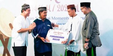 Masjid Al Hidayah Tegal Rejo Kembali Terima Bantuan, Peran PT Timah Diapresiasi