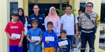 PT Timah Berbagi Kebahagiaan Bersama Anak Yatim dan Piatu, Zahra Sangat Bersyukur