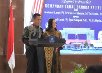 Jabatan Danlanal Babel Berganti, Kini Dijabat Kolonel Laut Ipul Saepul