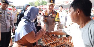 Lewat Bazar Polri Presisi, Upaya Polda Babel Bantu Masyarakat Penuhi Kebutuhan Jelang Idul Fitri