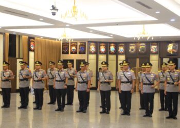 Rotasi Jabatan, Kapolri Pimpinan Sertijab Sejumlah Pejabat Polri