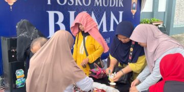 PT Timah Bersama Bukit Asam dan Hutama Karya Sediakan Posko Bagi Pemudik di Trans Sumatera Lampung-Palembang