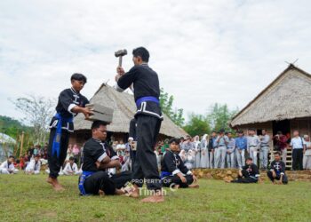 Lestarikan Tradisi Lewat Wisata Edukatif, PT Timah Hadirkan Kampung Adat Gebong Memarong 