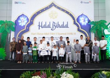 PT Timah Berbagi Keberkahan dengan Anak Yatim