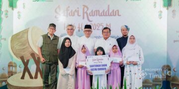 Berbagi Berkah Ramadan, PT Timah Santuni Ribuan Anak Yatim di Tiga Provinsi