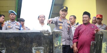 Kapolda Babel Resmikan Sumur Bor di Ponpes Syaikhona Kholil