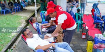 Kolaborasi PT Timah dan PMI, Wujudkan Kepedulian Lewat Aksi Kemanusiaan