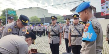 Sepuluh Pejabat Utama Polres Pangkalpinang Berganti, AKP Yosyua Surya Admaja Jabat Kapolsek Bukit Intan