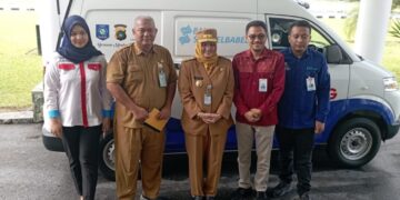 Dukung Tingkatkan PAD, BSB Serahkan bantuan Sarpras-Mobil Samsat Keliling untuk Pemprov Babel