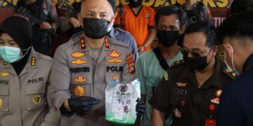 Barang Bukti Sabu dan Ekstasi Bernilai 6,41 Miliyar Rupiah Dimusnahkan Polda Babel