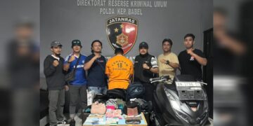 Pelaku Jambret di Pangkalpinang Ini Berhasil Diringkus, Uang Hasil Curian Digunakan Bayar Pinjol