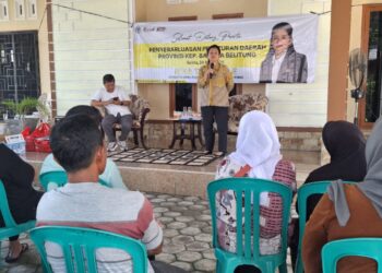 Rina Tarol Sosialisasikan Perda Penataan Kelapa Sawit