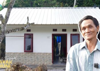 PT Timah Bangun Rumah Layak Huni Untuk Warga Bangka