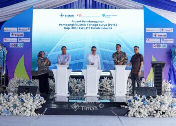 Anak Usaha PT Timah Tbk Luncurkan Proyek PLTS