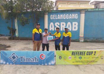 Dukung Prestasi Atlet Voli di Kabupaten Karimun, PT Timah Dukung Referee Cup 2 