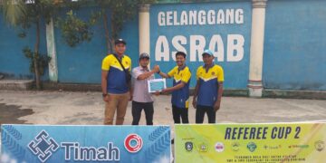 Dukung Prestasi Atlet Voli di Kabupaten Karimun, PT Timah Dukung Referee Cup 2 