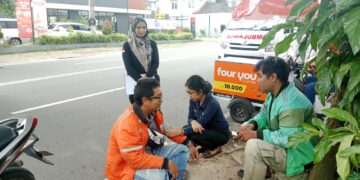 Polda Babel Peduli Kesehatan Driver Ojol, Gelar Pemeriksaan Gratis Jelang HUT Bhayangkara