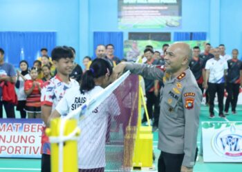 Kapolda Babel Optimis Lahirkan Pebulutangkis Berbakat Lewat Bhayangkara Cup 2025