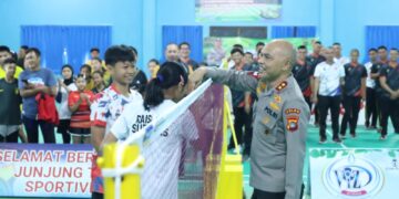 Kapolda Babel Optimis Lahirkan Pebulutangkis Berbakat Lewat Bhayangkara Cup 2025