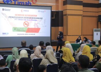 PT Timah-Puskesmas Kundur Barat Edukasi Warga Soal Bahaya DBD