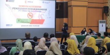 PT Timah-Puskesmas Kundur Barat Edukasi Warga Soal Bahaya DBD