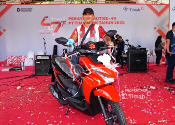 Kulup dan Heni Terima Kado Istimewa dari PT Timah dalam Pekan Sehat di Pulau Belitung
