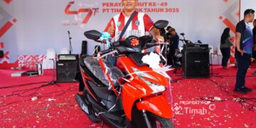 Kulup dan Heni Terima Kado Istimewa dari PT Timah dalam Pekan Sehat di Pulau Belitung