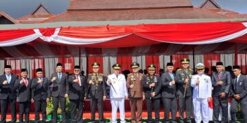 Kakansar Pangkalpinang Hadiri Peringatan HUT Bhayangkara ke-79, Apresiasi Peran Polri