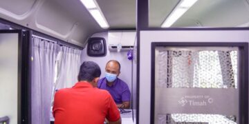 PT Timah Tbk Hadirkan Layanan Kesehatan Gratis Melalui Mobil Sehat dalam Bulan Bakti HUT ke-49 Perusahaan di Kundur