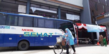 Layani Masyarakat Hingga ke Dusun, Mobil Sehat PT Timah Terus Bergerak Berikan Pelayanan Kesehatan Gratis 