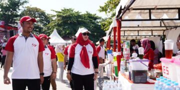 Dongkrak Ekonomi Masyarakat, Bazar UMKM Meriahkan Pekan Sehat HUT ke-49 PT Timah di Bangka Selatan