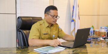 Sekda Babel Ikuti Seminar Nasional HUT ke-80 Kemendagri