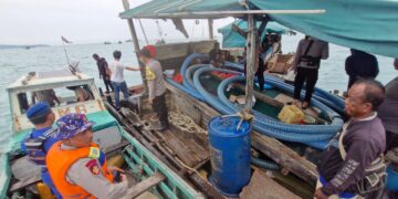 Pekerja Tambang Timah di Bangka Barat Hilang Misterius di Atas Ponton, Upaya Pencarian Masih Dilakukan