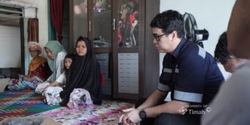 PT Timah Santuni Keluarga Korban Tambang, Wujud Kepedulian Sosial dan Dukungan Moril
