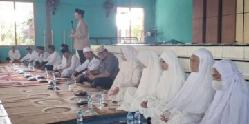 Bupati Bangka Tengah Doakan Calon Haji Desa Nibung: Semoga Mabrur dan Sehat