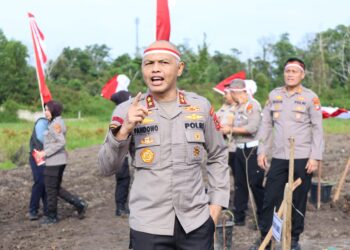 Polda Babel Tebar 8.000 Bibit Pohon Secara Serentak di 7 Polres