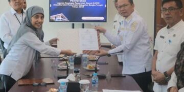 Serahkan LKPD Unaudited 2024 ke BPK, Pemkab Bateng Targetkan Hasil Pemeriksaan Terbaik