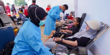 HUT ke-49 PT Timah di Kabupaten Bangka: Gelar Donor Darah Tiga Kali, Khitanan Massal, Pekan Sehat Hingga Pelayanan Kesehatan Gratis 