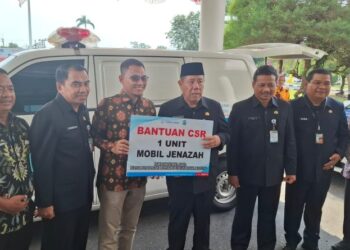 Bank Sumsel Babel Serahkan Mobil Jenazah untuk Masyarakat Bangka Belitung