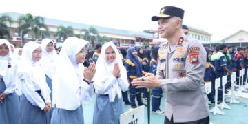 Kapolda Babel Ajak Siswa Bijak Bermedsos, Jauhi Geng Motor dan Narkoba